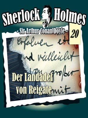 cover image of Sherlock Holmes, Die Originale, Fall 20